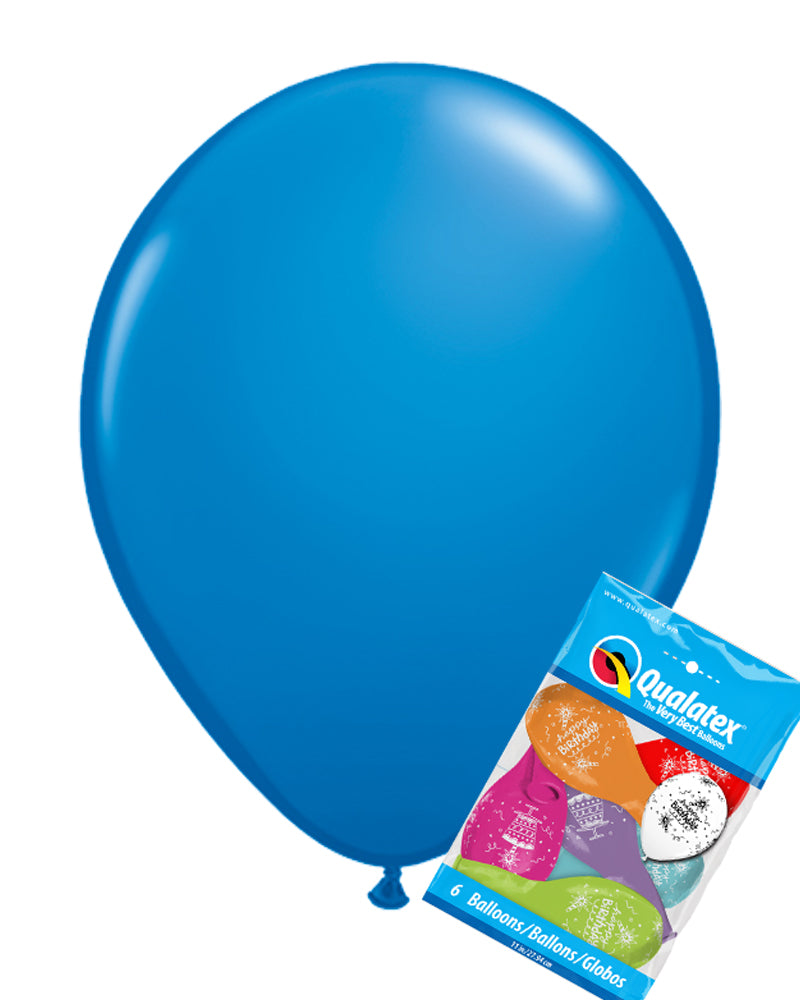 7th Birthday Balloons Pk6