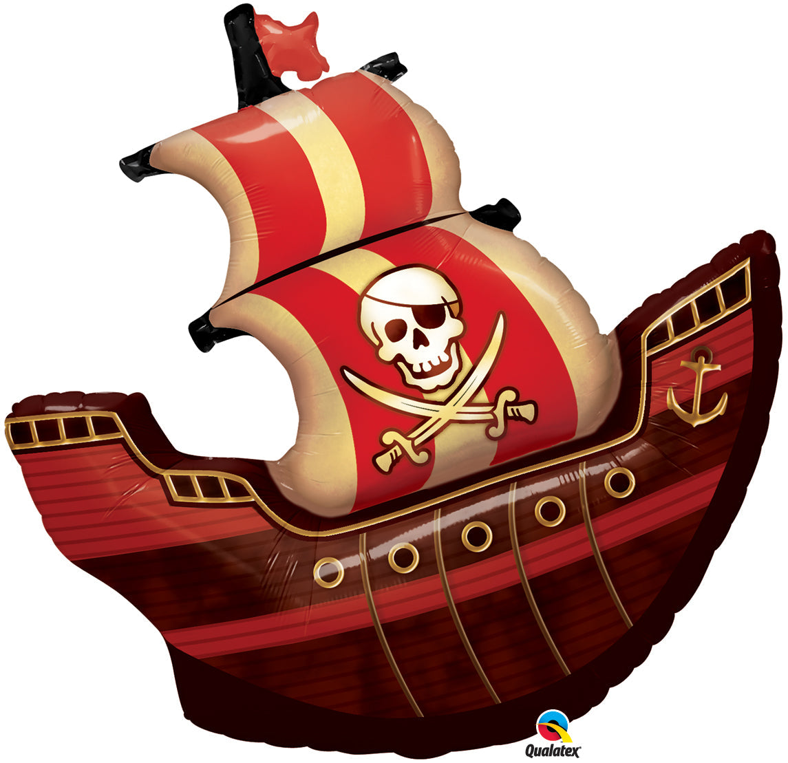 Pirate Ship Balloon - PartyFeverLtd