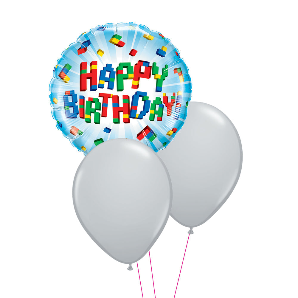 Birthday Blocks Balloon