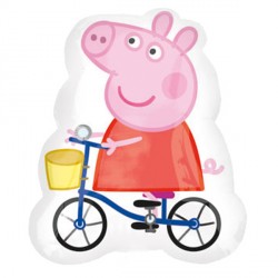 Peppa Pig Bike Supershape Balloon