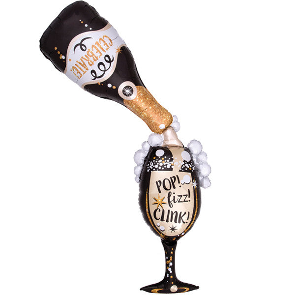 Pop Fizz Clink Multi Shape Balloon