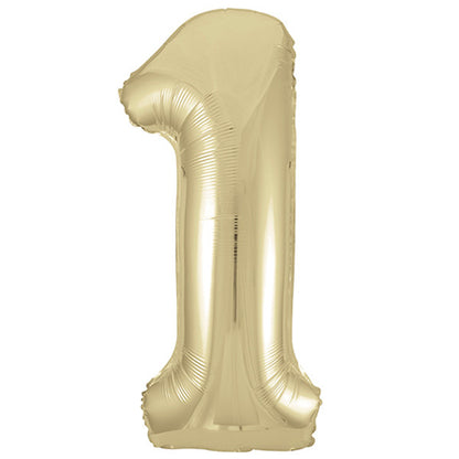 Giant Gold Number Balloon