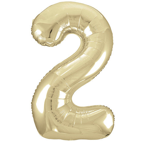 Giant Gold Number Balloon