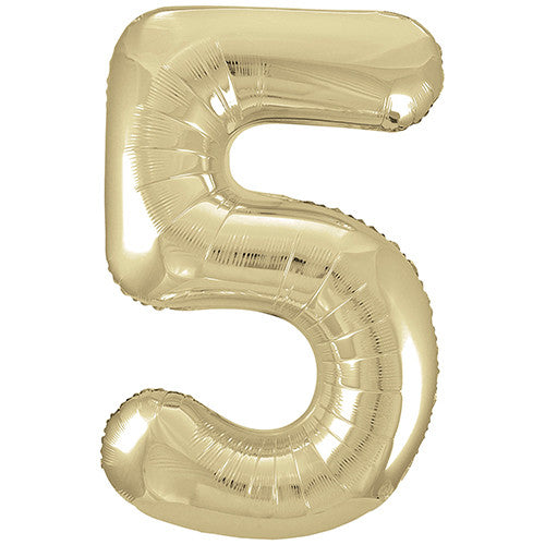 Giant Gold Number Balloon