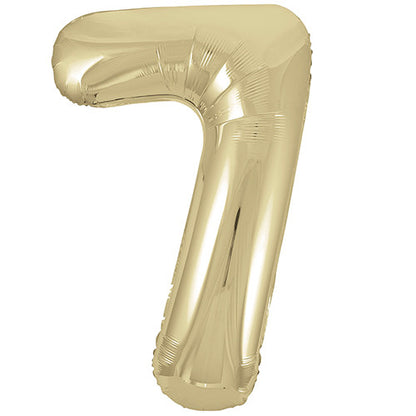 Giant Gold Number Balloon
