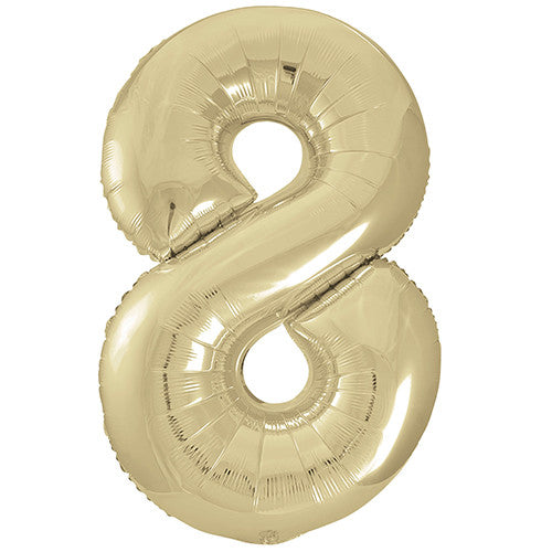 Giant Gold Number Balloon