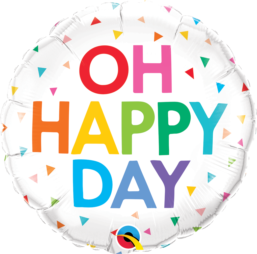 Oh Happy Day Balloon - PartyFeverLtd