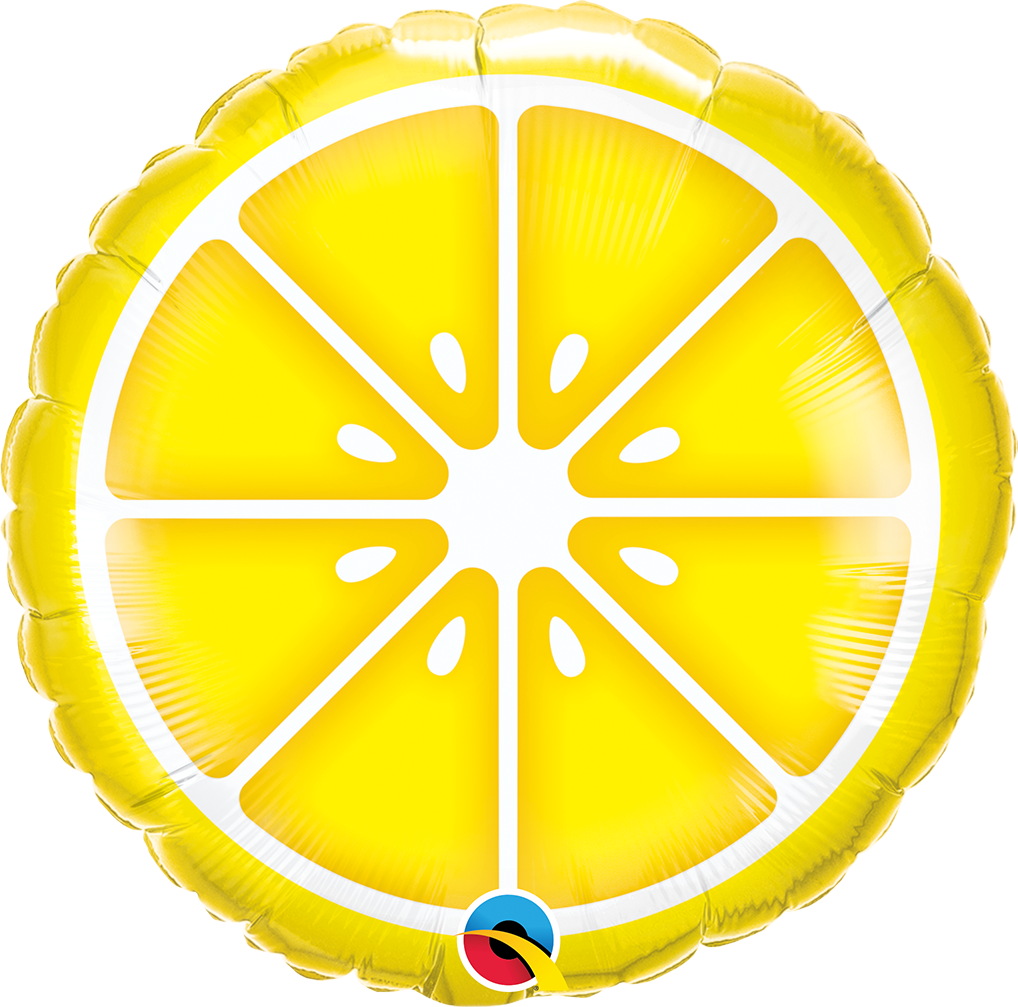 Sliced Lemon Balloon - PartyFeverLtd