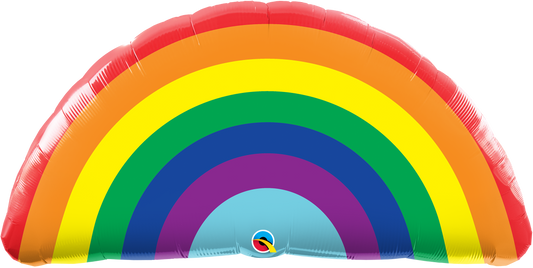 Giant Bright Rainbow Balloon - PartyFeverLtd