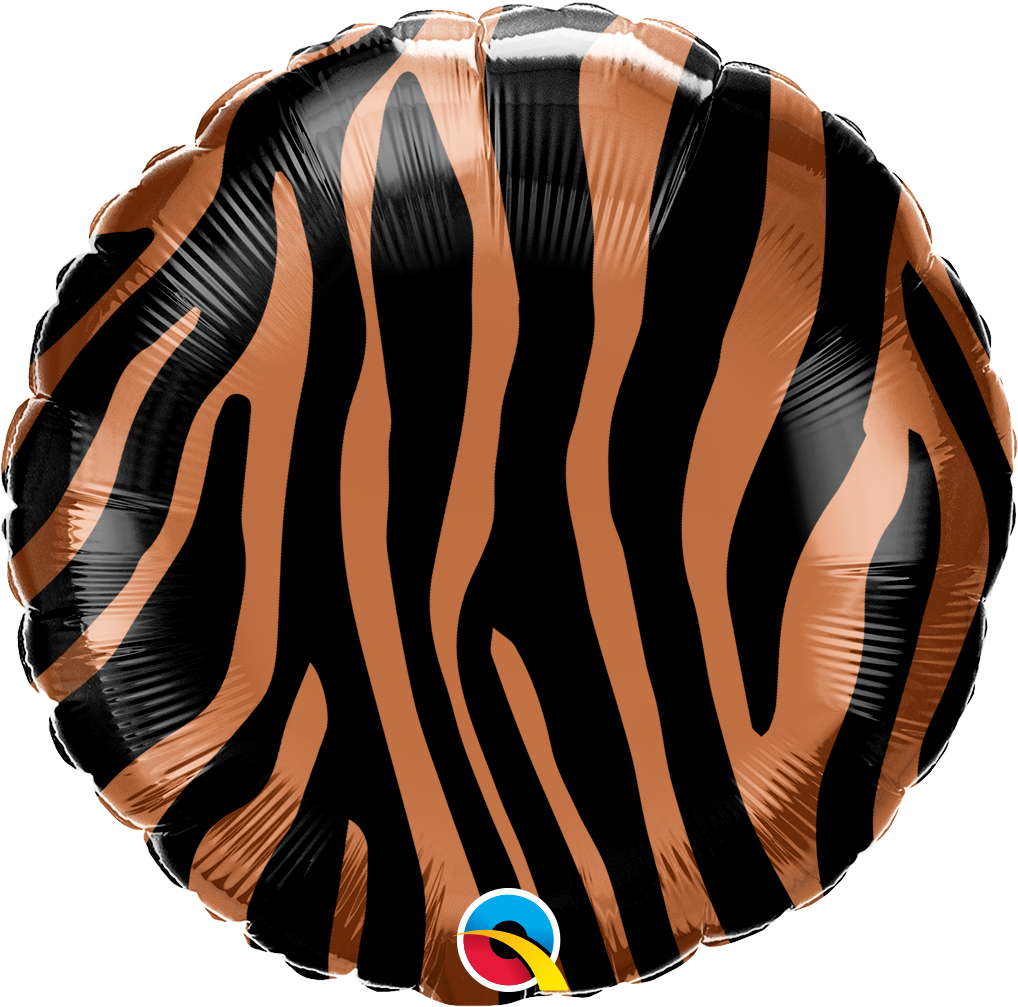 Tiger Stripes Balloon - PartyFeverLtd