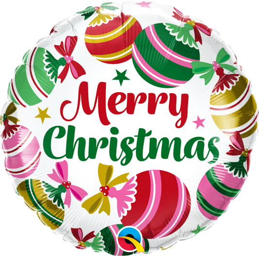 Merry Christmas Ornaments Balloon
