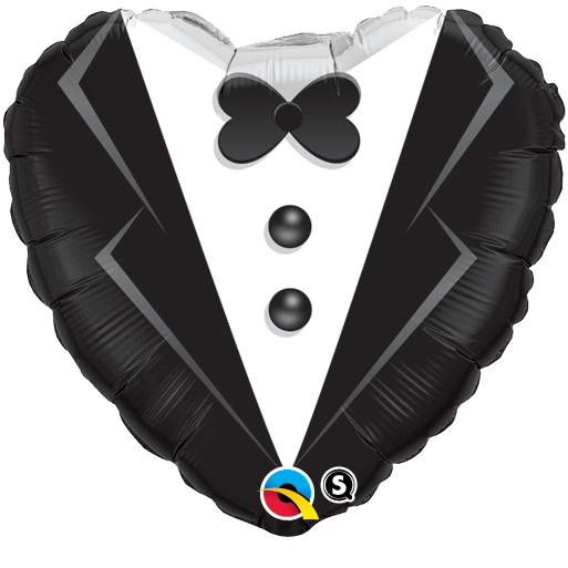Wedding Tuxedo Balloon - PartyFeverLtd