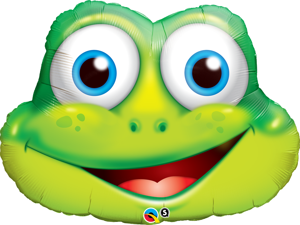 Friendly Frog Balloon - PartyFeverLtd