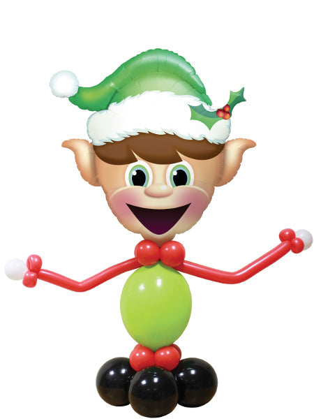 Cheeky Christmas Balloon Character - PartyFeverLtd