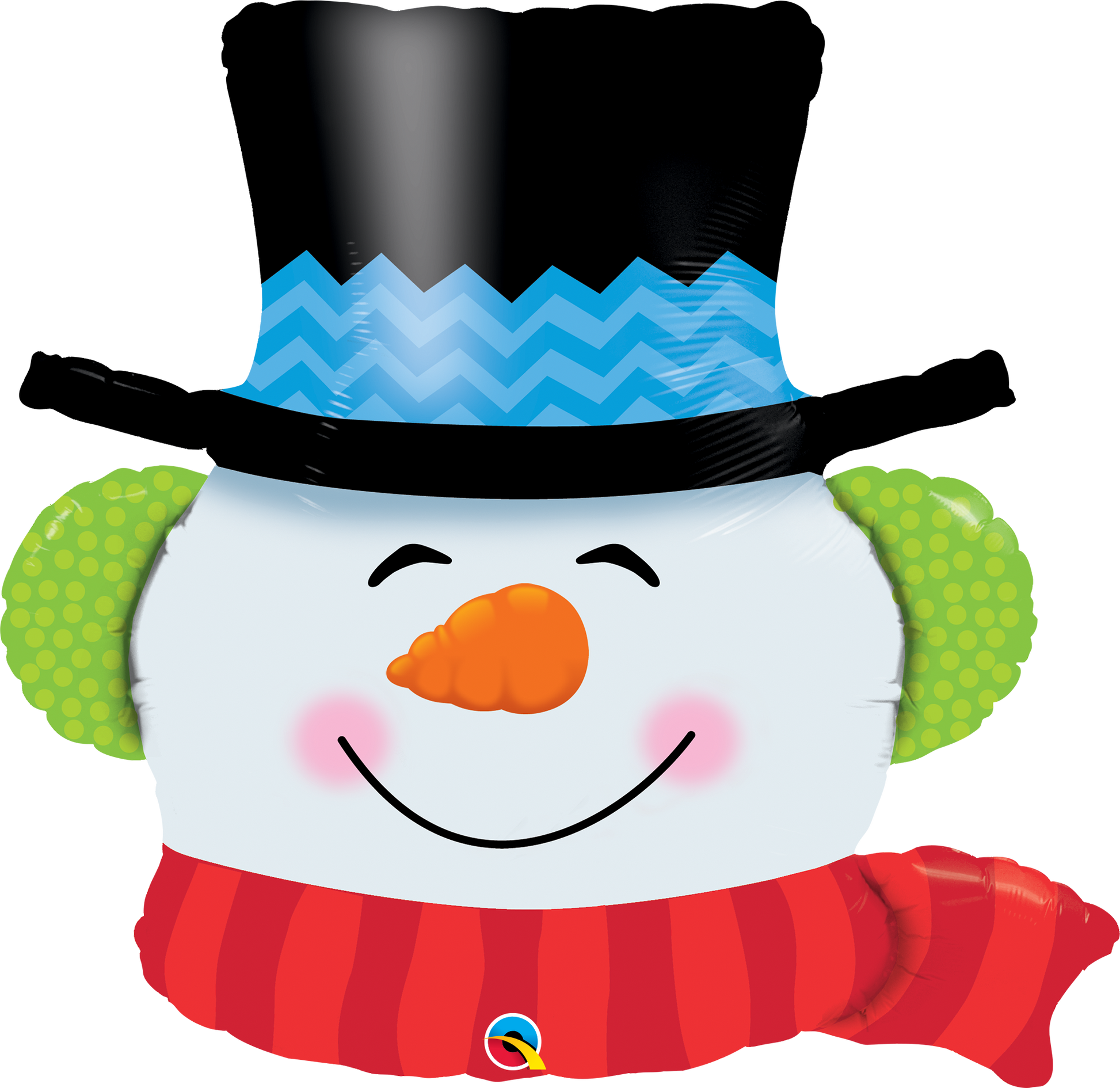 Cheeky Christmas Balloon Character - PartyFeverLtd