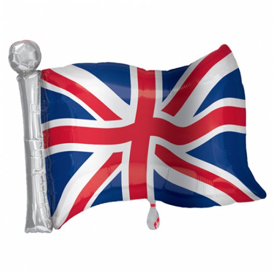 Union Jack Flag Shape Balloon