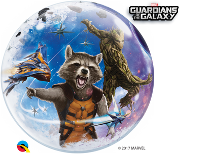 Guardians Of The Galaxy Bubble Balloon - PartyFeverLtd