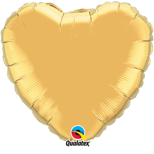 Giant Plain Foil Heart Balloon - PartyFeverLtd