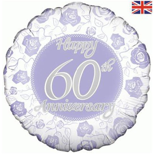 Happy 60th Anniversary Balloon