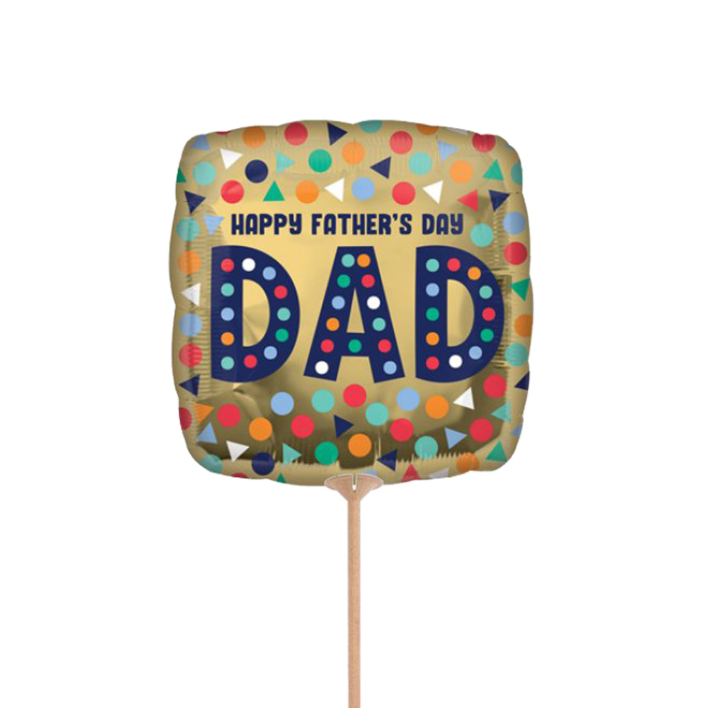 Air-Filled Happy Father's Day Foil Balloon