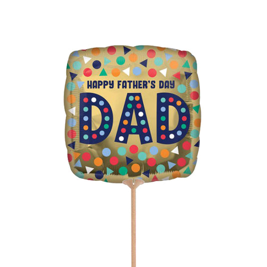 Air-Filled Happy Father's Day Foil Balloon