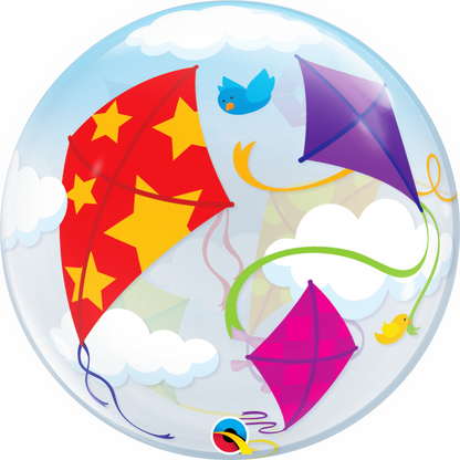 Bright Kites Bubble Balloon - PartyFeverLtd