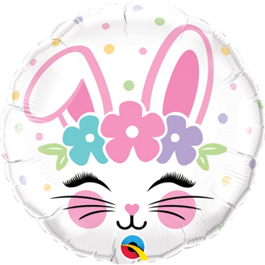 Pastel Bunny Foil Balloon