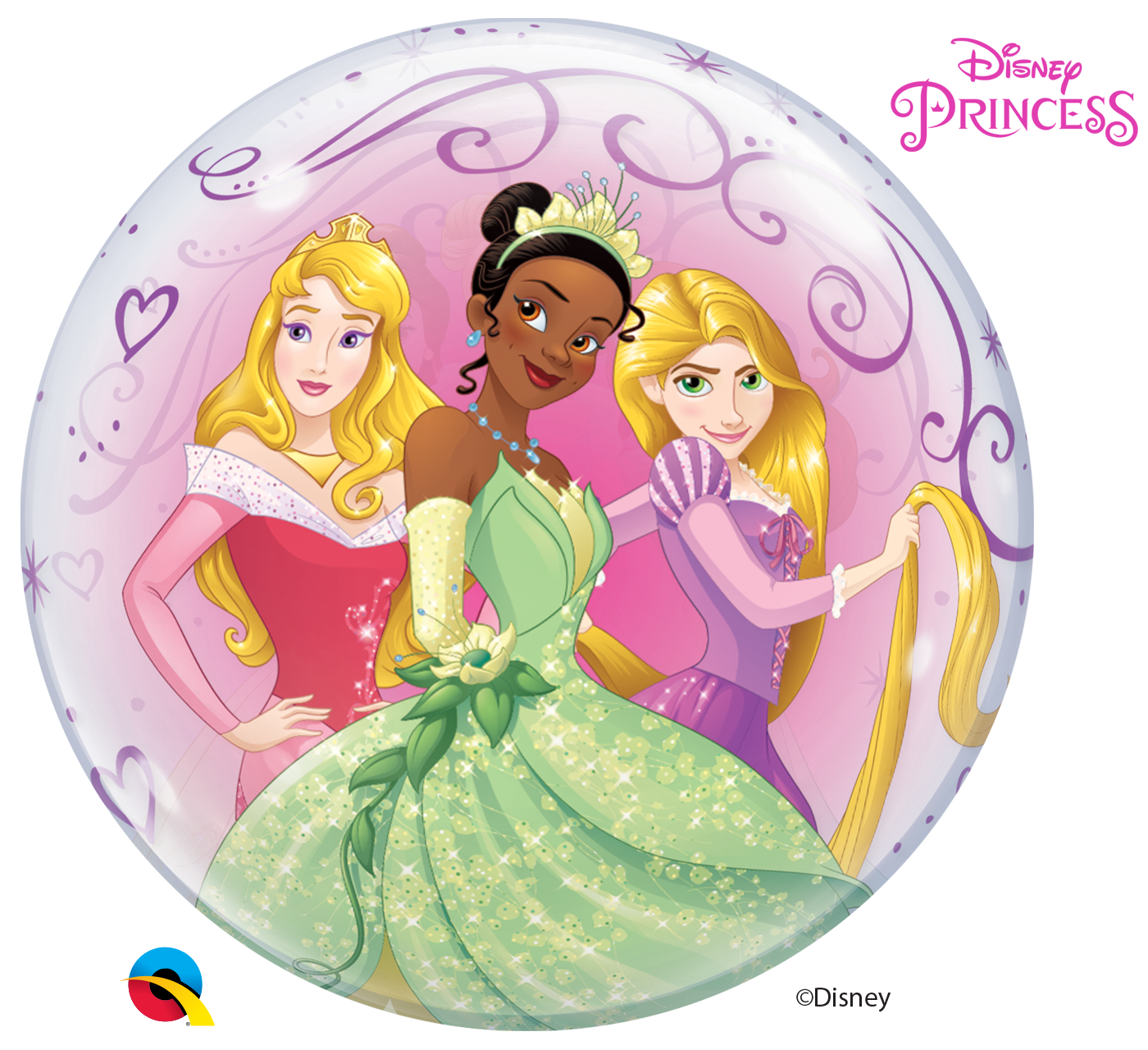 Disney Princess Bubble Balloon - PartyFeverLtd