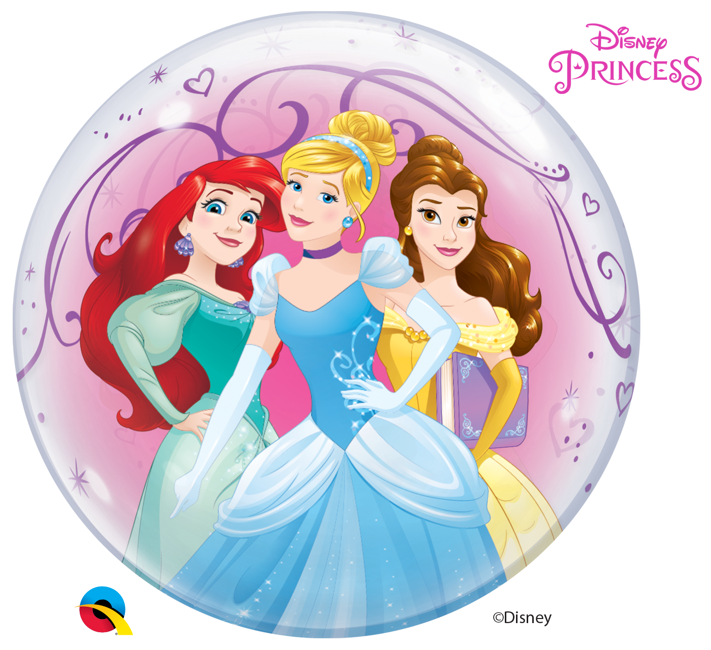 Disney Princess Bubble Balloon - PartyFeverLtd