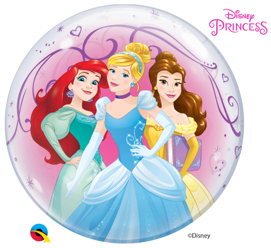 Disney Princess Bubble Balloon - PartyFeverLtd