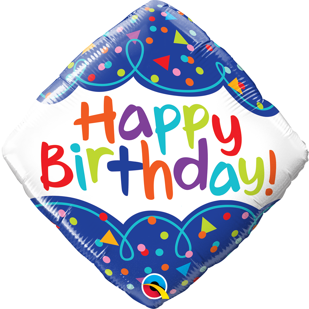 Birthday Scribbles Balloon - PartyFeverLtd