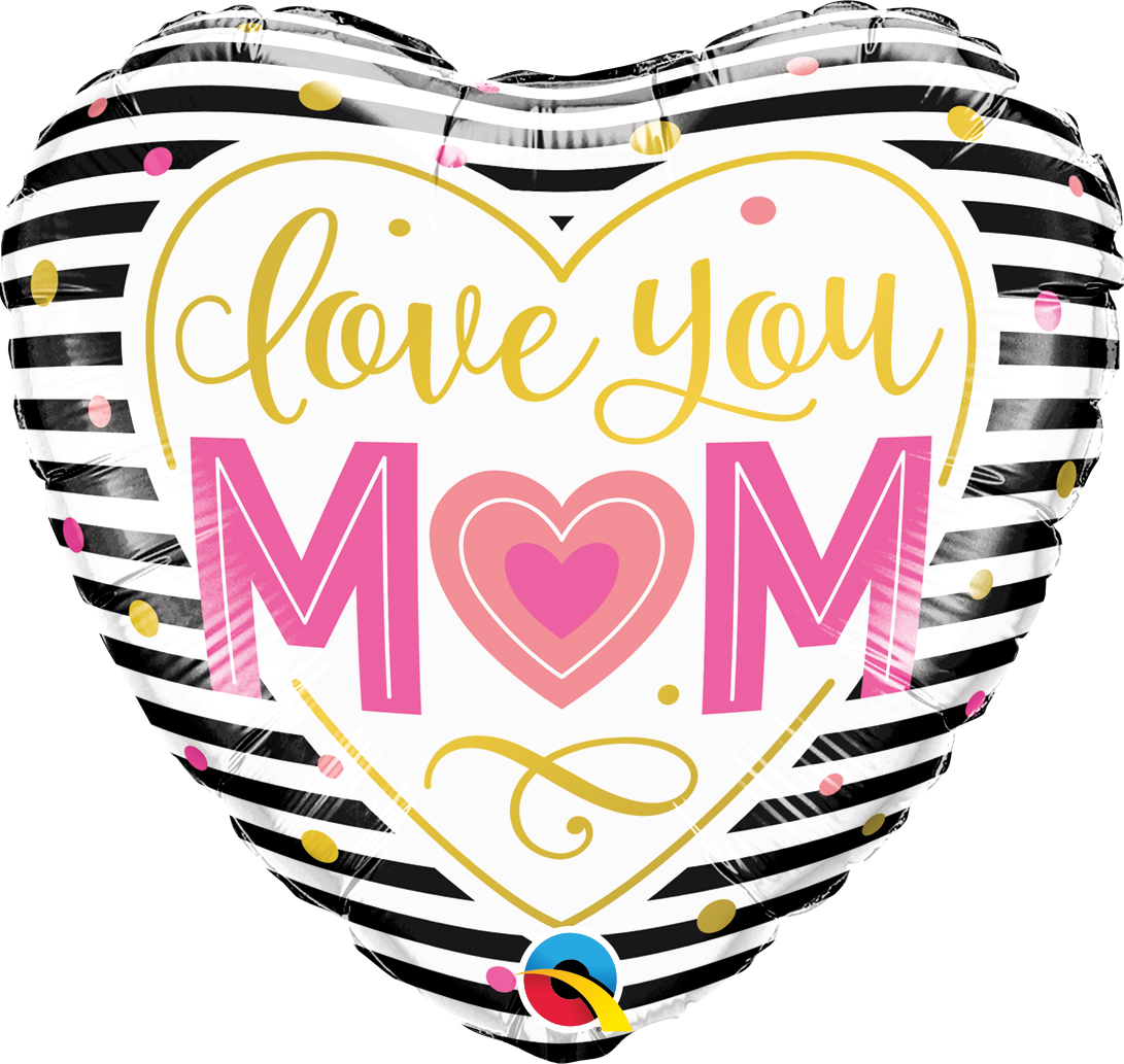 Love You Mum Balloon Collection - PartyFeverLtd