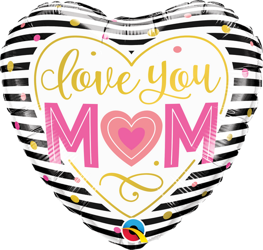 Love You Mum Balloon Collection - PartyFeverLtd