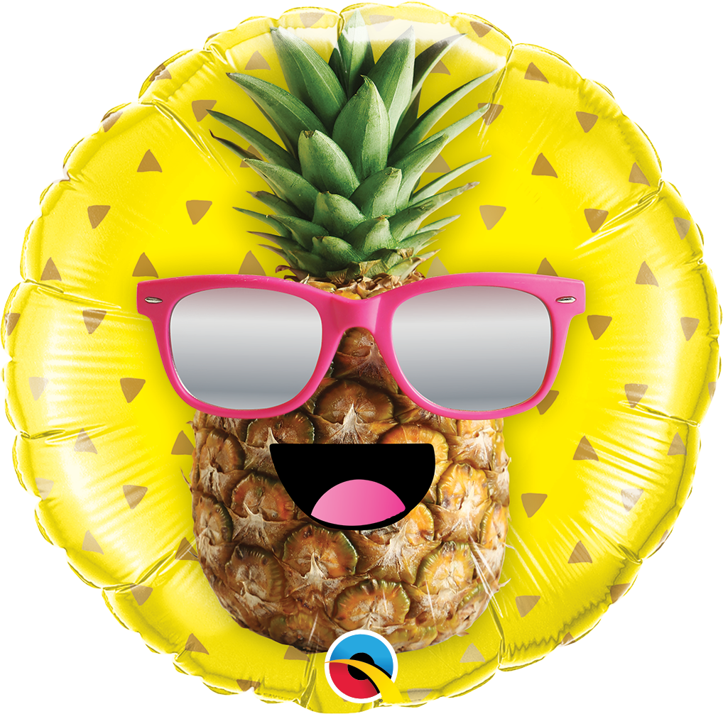 Mr Cool Pineapple Balloon - PartyFeverLtd