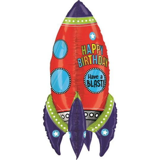 Space Rocket Balloon