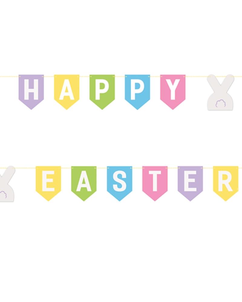 Happy Easter Pennant Banner - PartyFeverLtd