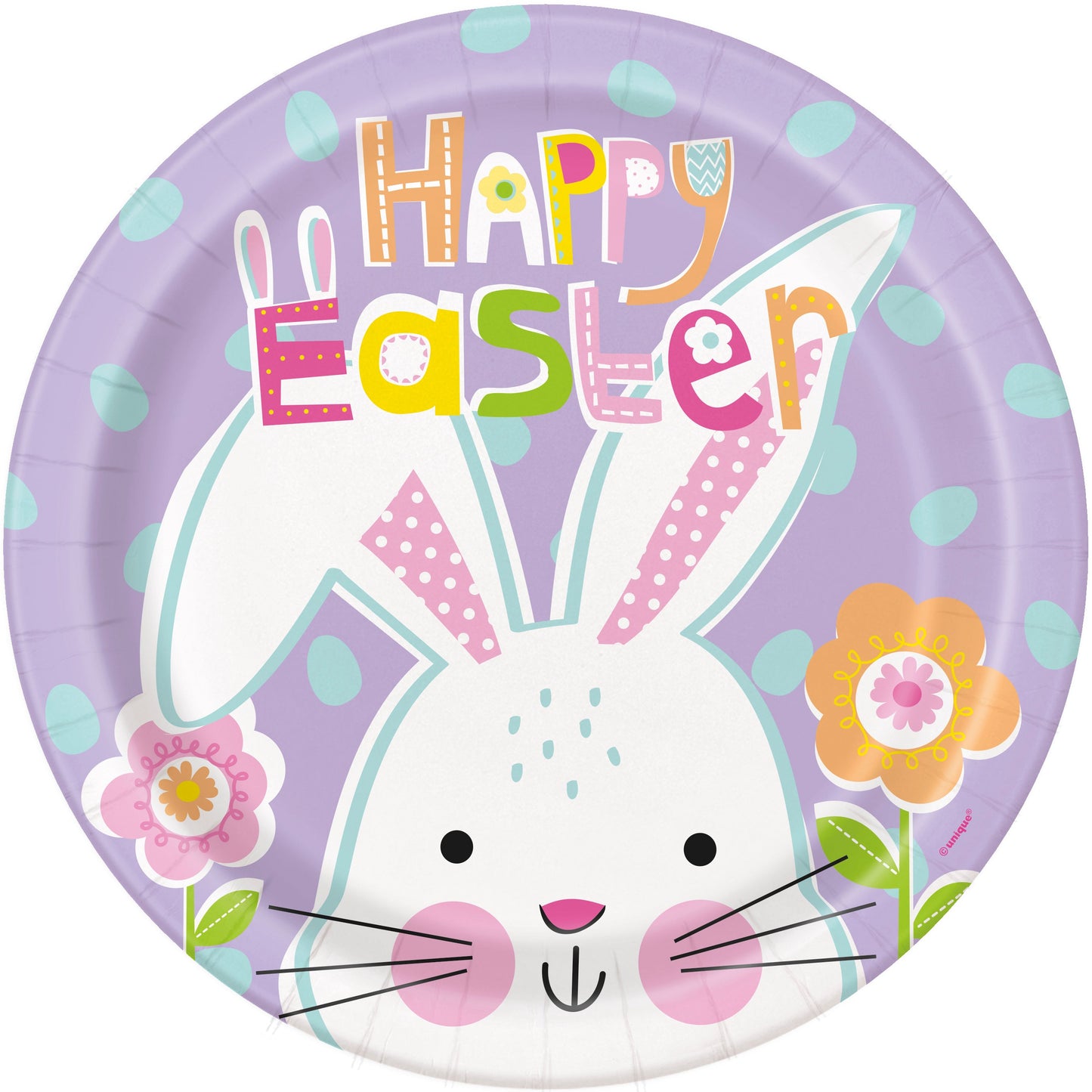 Lilac Easter Plates