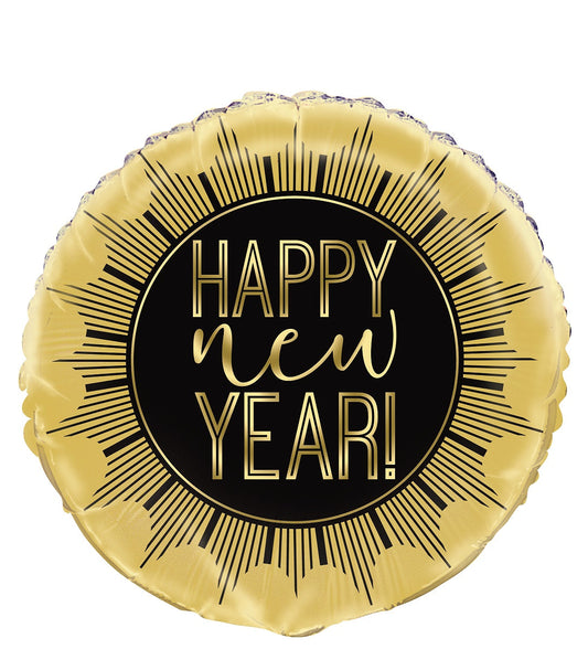 Roaring New Year Foil Balloon - PartyFeverLtd