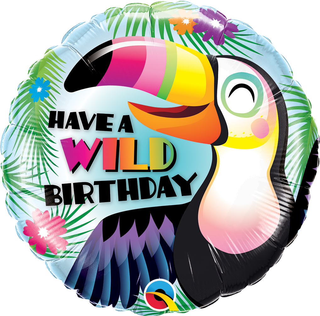 Have Wild Birthday Balloon - PartyFeverLtd