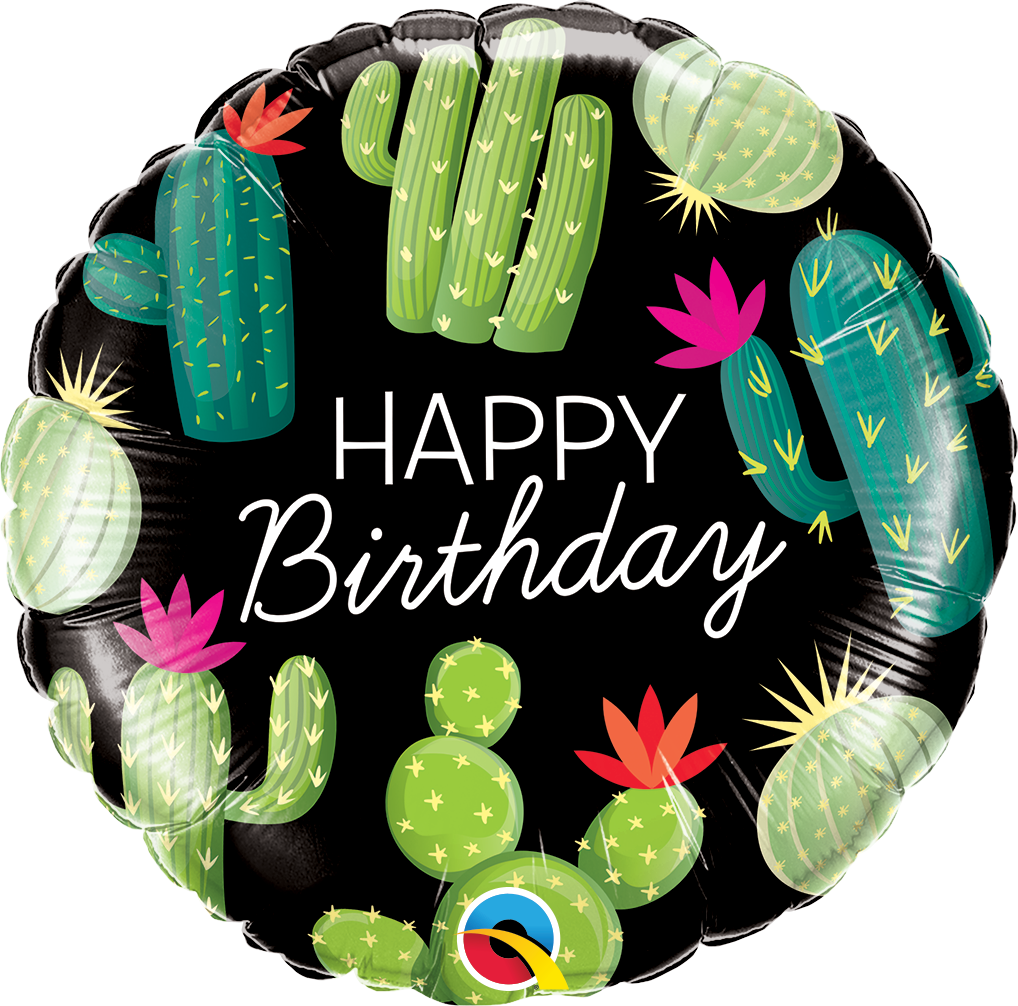 Birthday Cactus Balloon