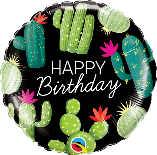 Birthday Cactus Balloon