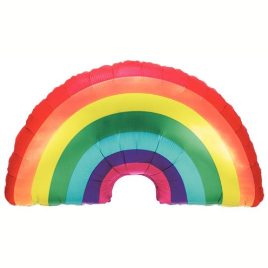 Bright Rainbow Balloon - PartyFeverLtd