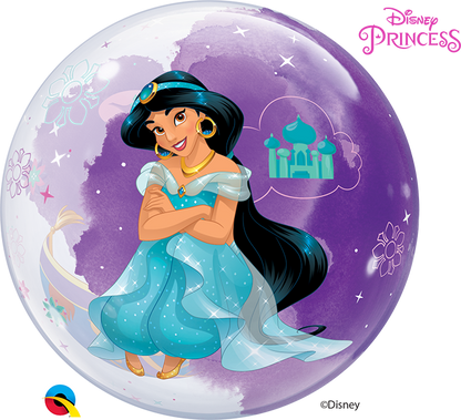 Princess Jasmine Bubble Balloon - PartyFeverLtd