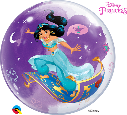 Princess Jasmine Bubble Balloon - PartyFeverLtd