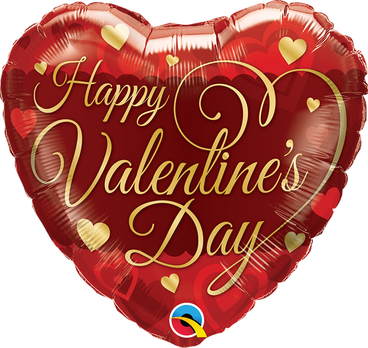 Valentine's Classic Script Balloon