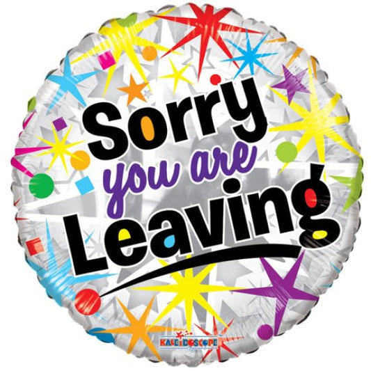 Sorry You're Leaving Stars Balloon