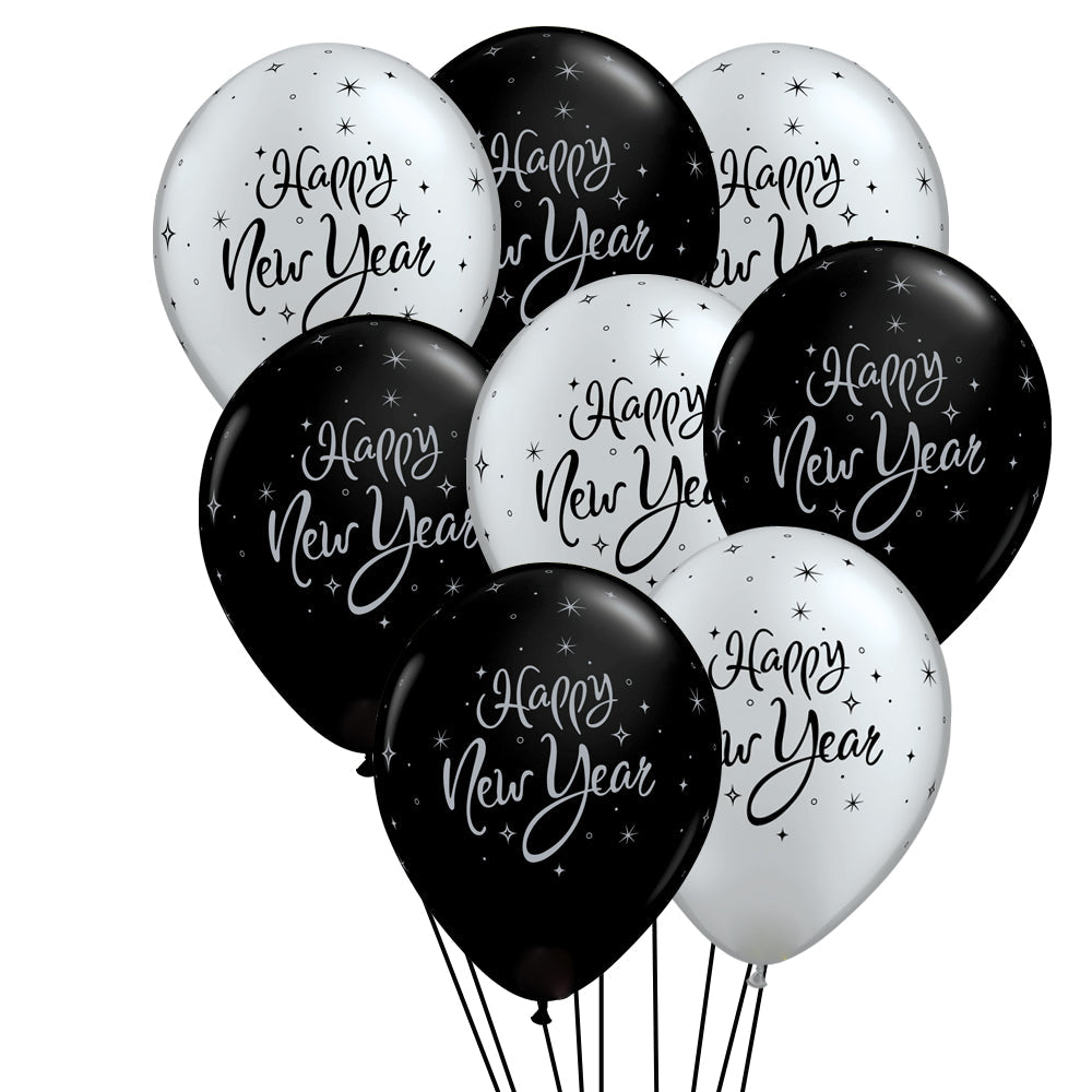 Classic New Year Mix Balloons