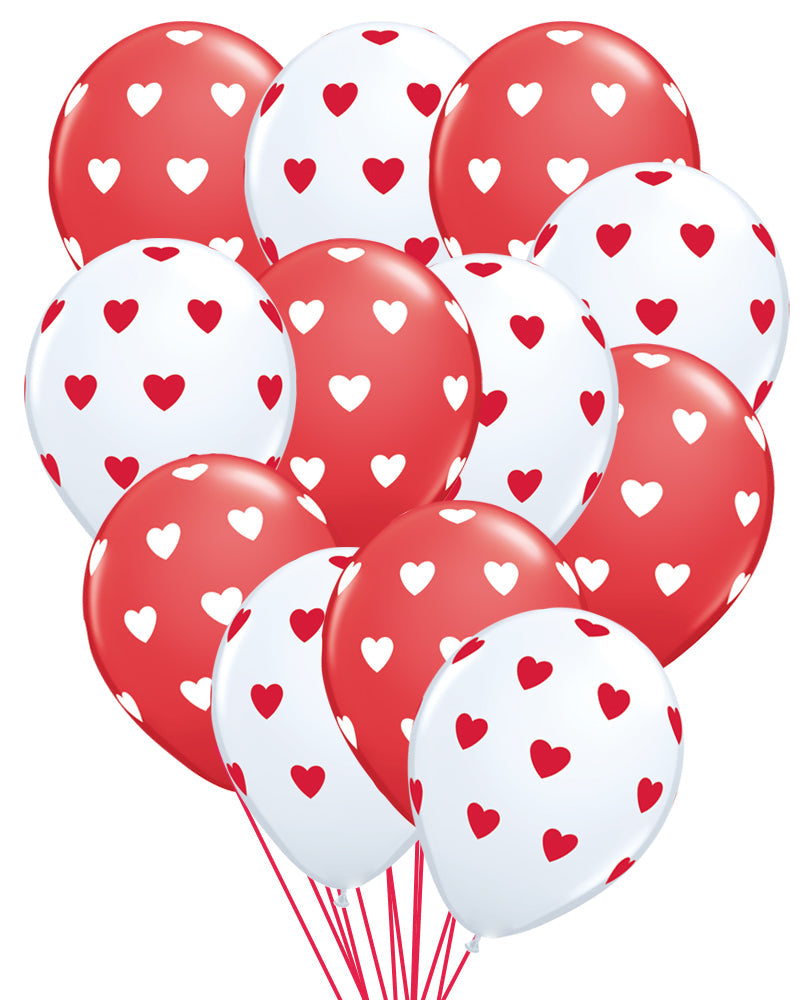 Bold Heart Balloons - PartyFeverLtd