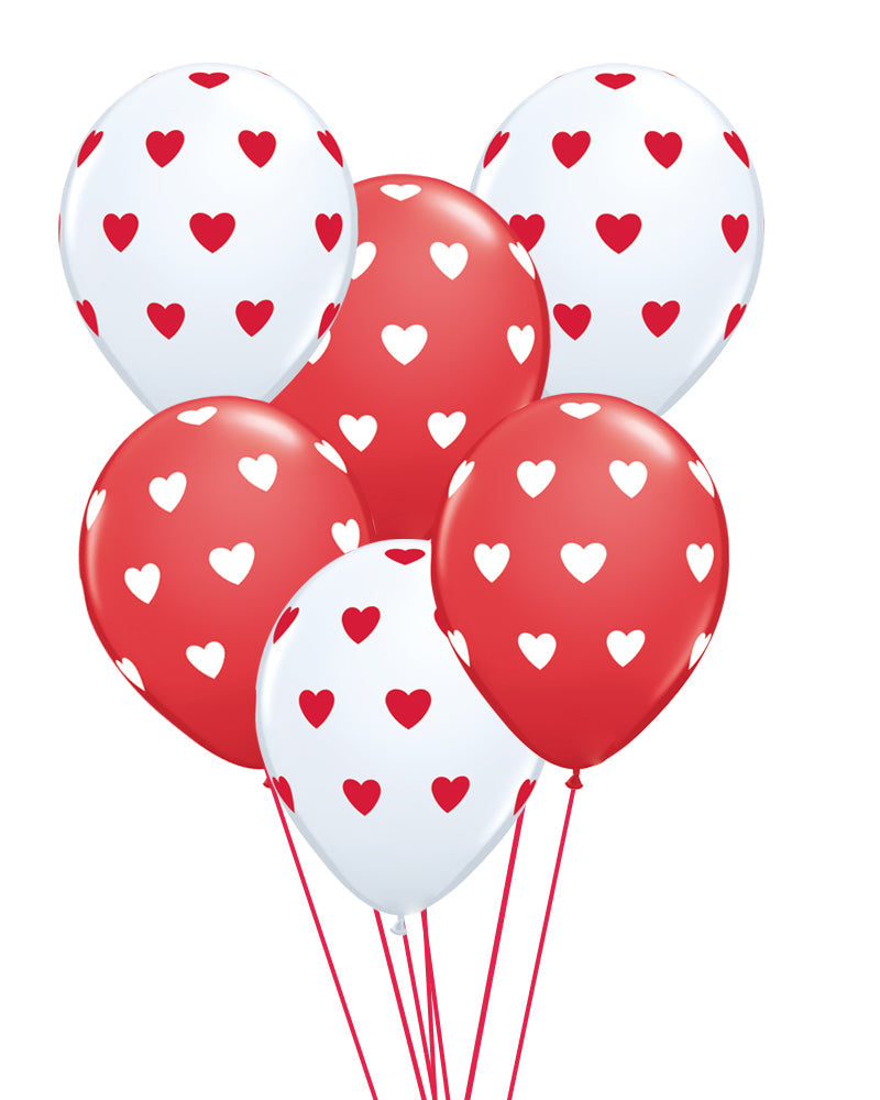 Bold Heart Balloons - PartyFeverLtd