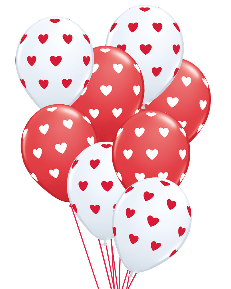 Bold Heart Balloons - PartyFeverLtd